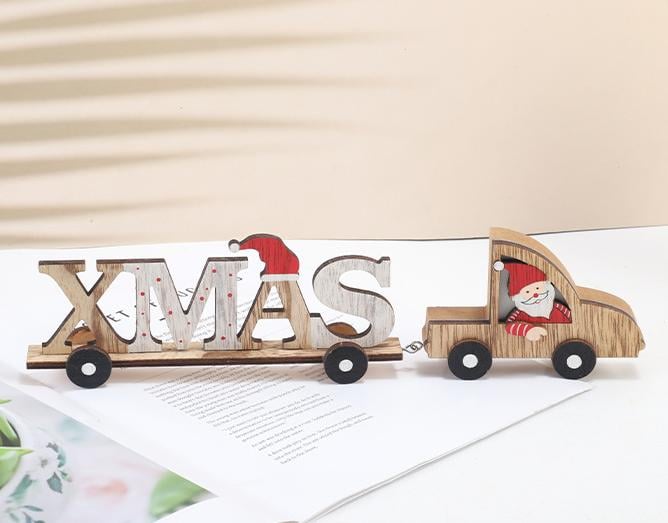 🎅2024 Christmas Gift - 🎄Wooden Colorful Christmas Ornaments