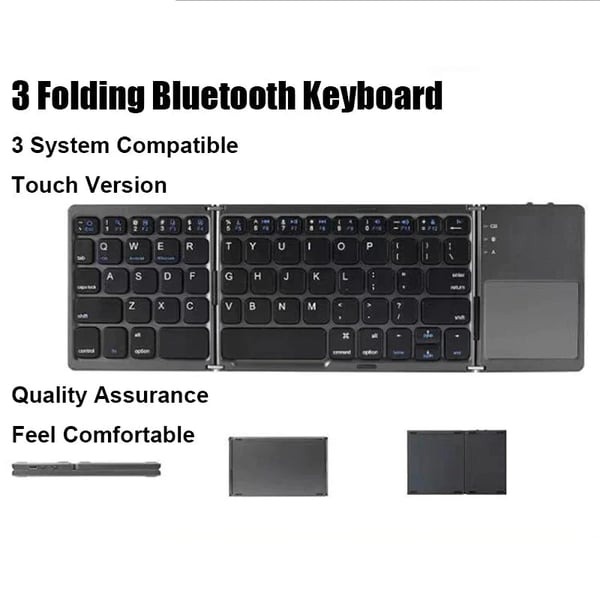 🔥Last Day Promotion 50% OFF🔥 - Foldable Bluetooth Keyboard with Touchpad