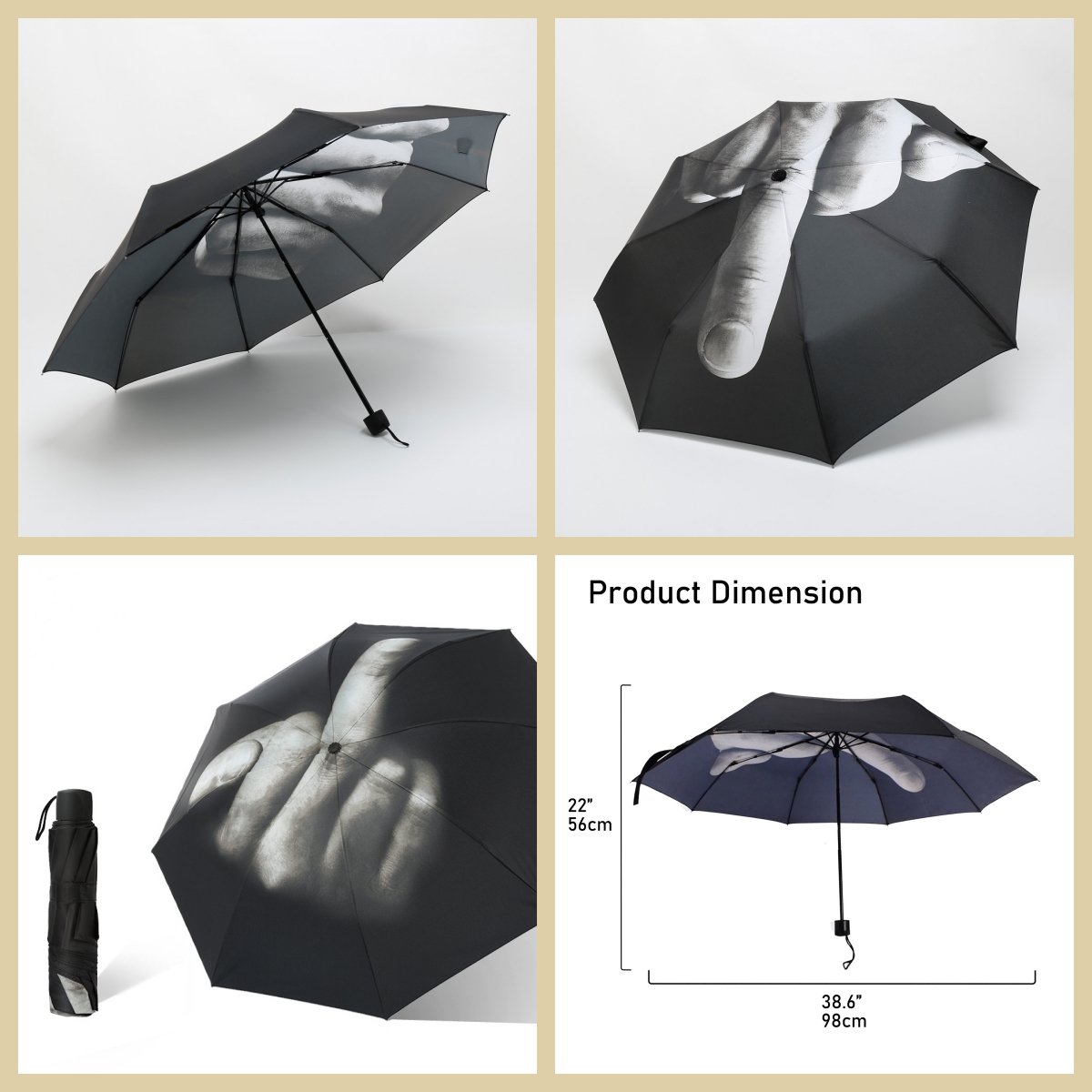 🤣Funny Middle Finger Umbrella