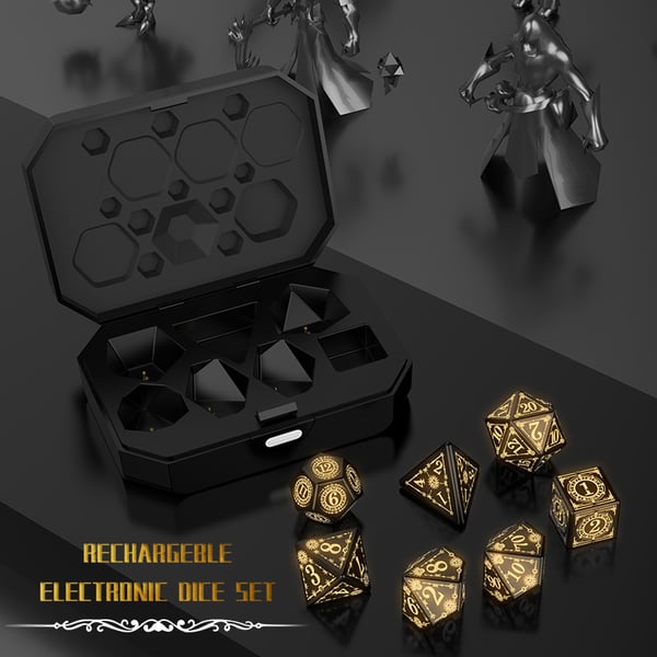 🔥CHRISTMAS HOT SALE 70% OFF-MOTION ACTIVATED LED BREATHINE DICE