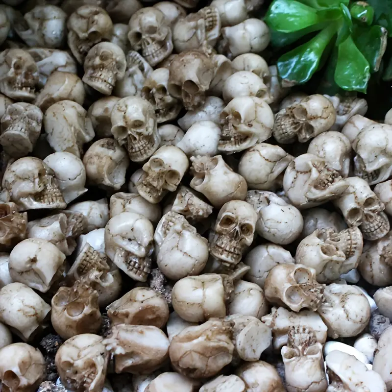 💀 Halloween Sale - 50% OFF 🔥 - Flowerpot Mini Skull Set(20 PCS)
