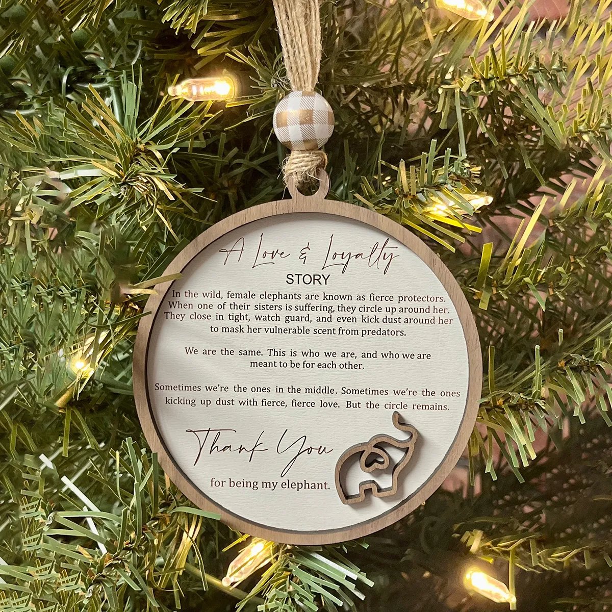 🐘Friendship Elephant Ornament🎁