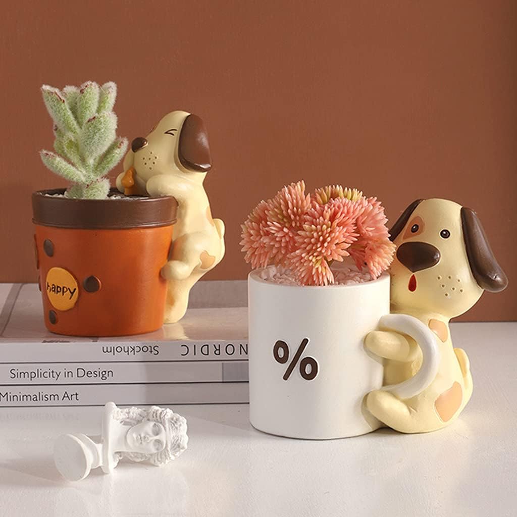 🥰Adorable Animal Shaped Succulent Planter🐶