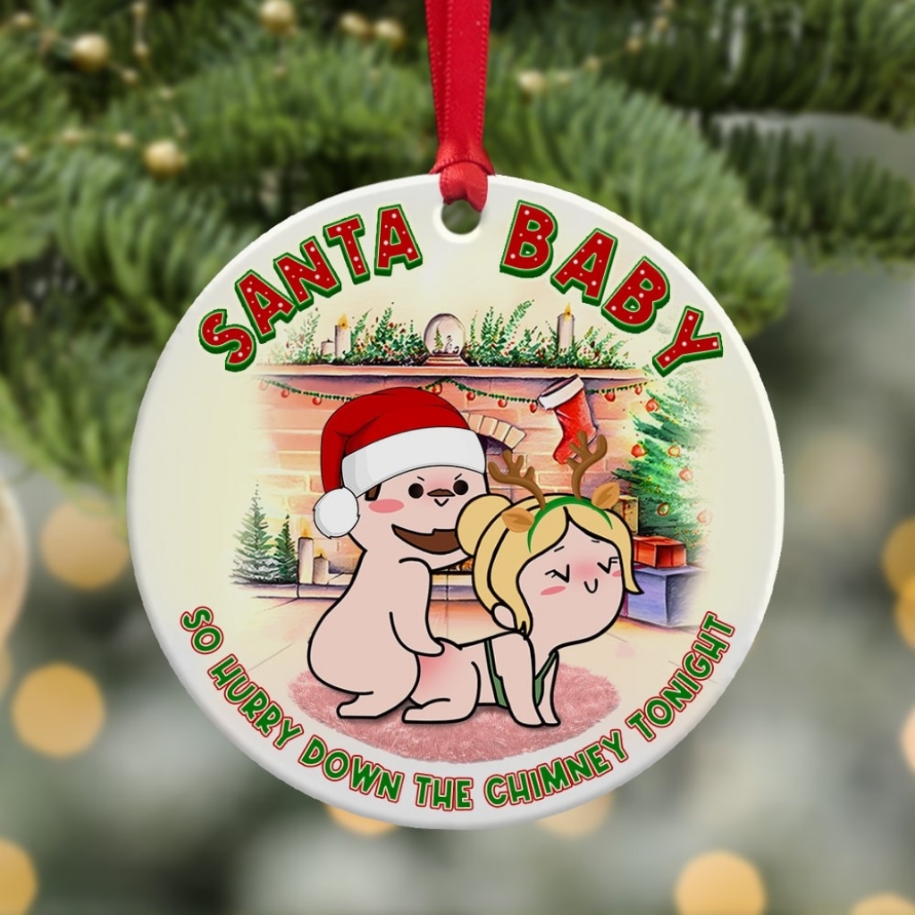 🎁💝2023 CHRISTMAS GIFT - 🎄The Funniest Patterned Christmas Ornaments for Adults😂
