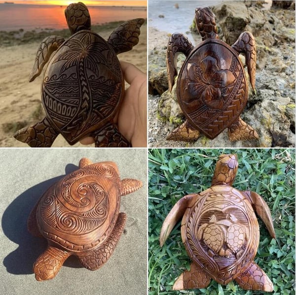 🔥Hot Sale 49% OFF🎁🌊Hawaiian Turtle WoodCarving🐢