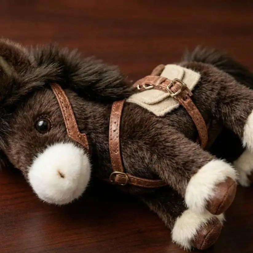 🔥🔥New Year 50% Off--Plush Pony Bag Charm and Keychain 🐎✨2026 Year of the Horse Gift 🎁Perfect for Lovers, Family & Kids!
