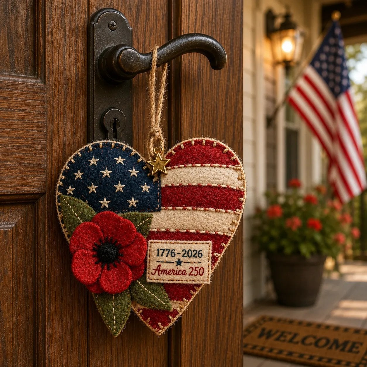 🔥Last Day 49% OFF - 🦅America 250 DIY Felt Ornament Kit