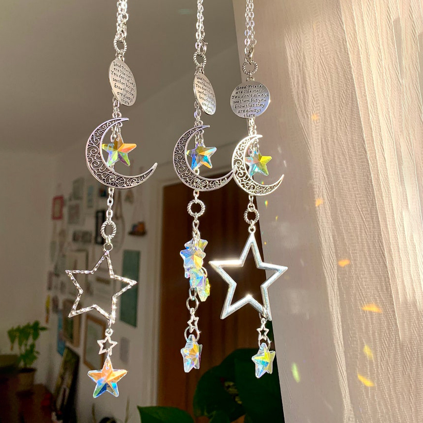💝Perfect Gift for Best Friends🥰Crystal Stars Suncatcher✨