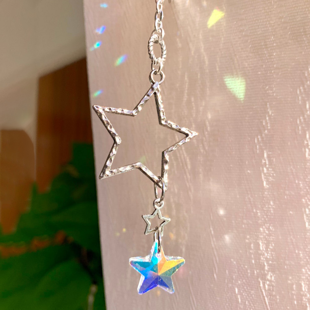 💝Perfect Gift for Best Friends🥰Crystal Stars Suncatcher✨