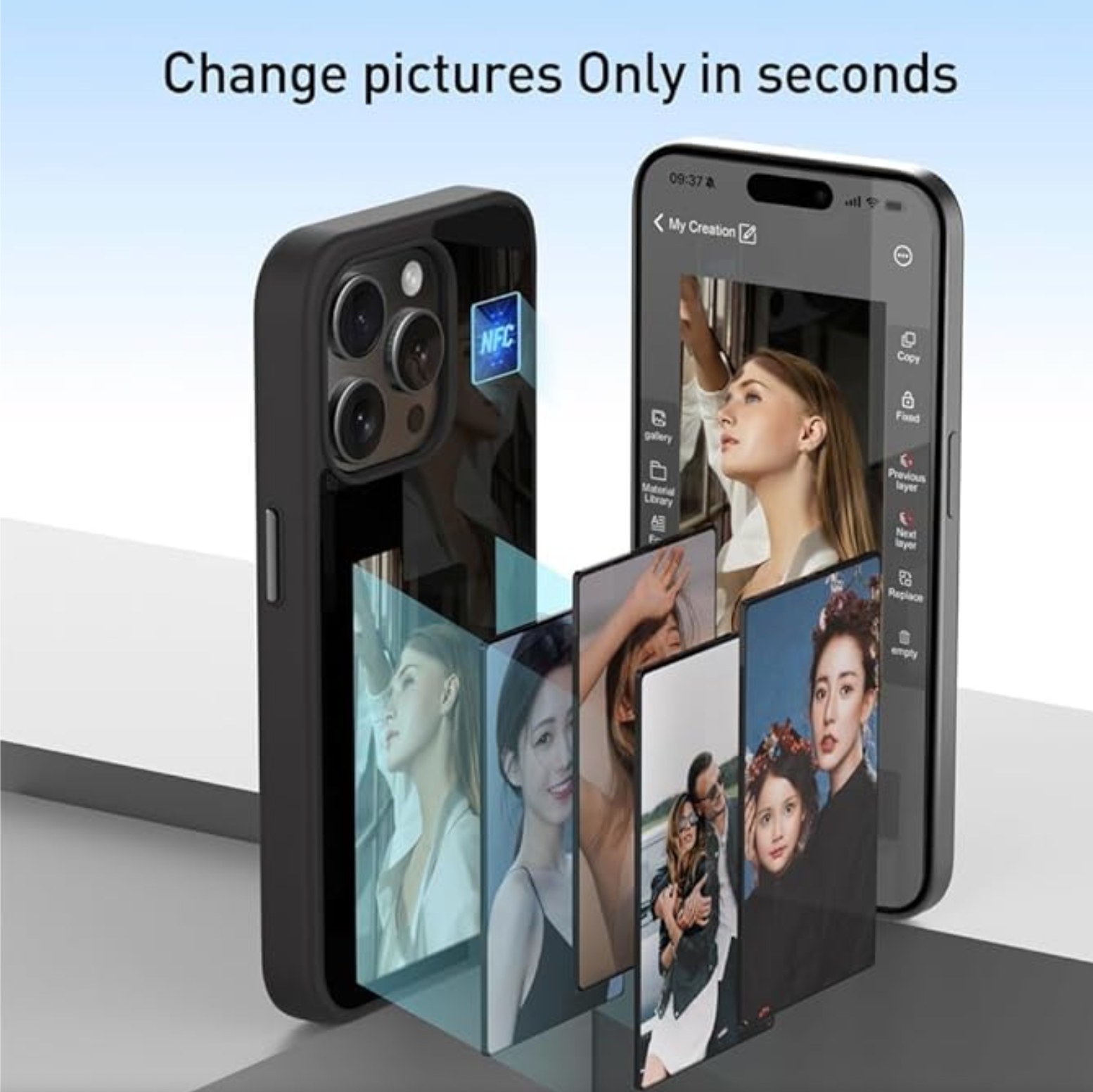 🔥Last Day Promotion 50% OFF🔥 - Smart NFC screen projection phone case
