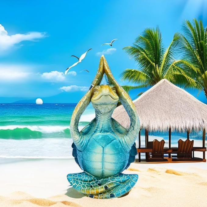 Handmade Meditation Yoga Sea Turtle