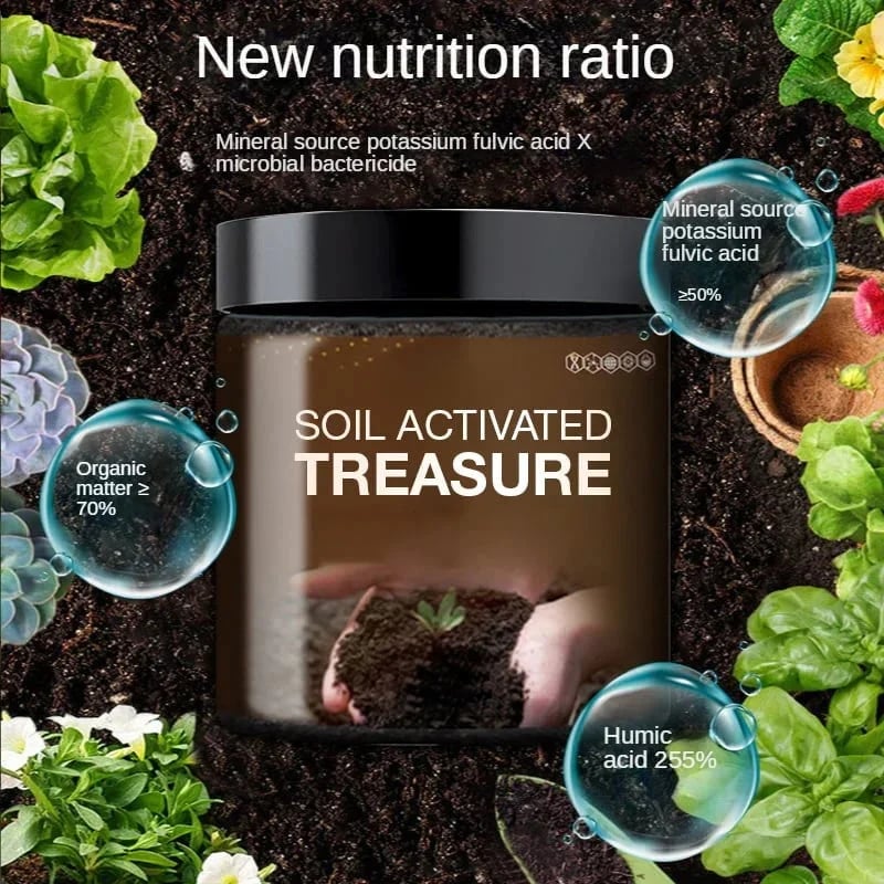 🔥 BUY 3 GET 2 FREE 🔥 Soil Activated Treasure