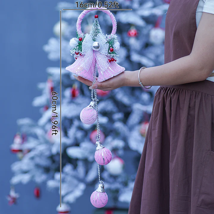 ON SALE🔥Christmas Decorations White Bell Hanging Ornaments