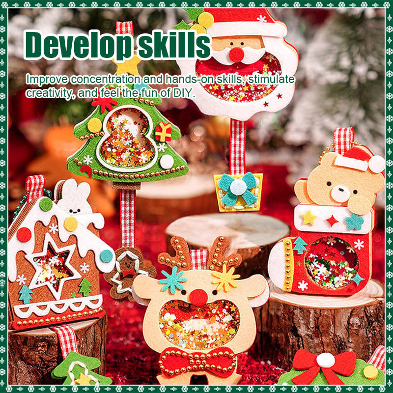 💥Christmas Sale 49% Off -Christmas Themed Felt Decoration DIY Material Package