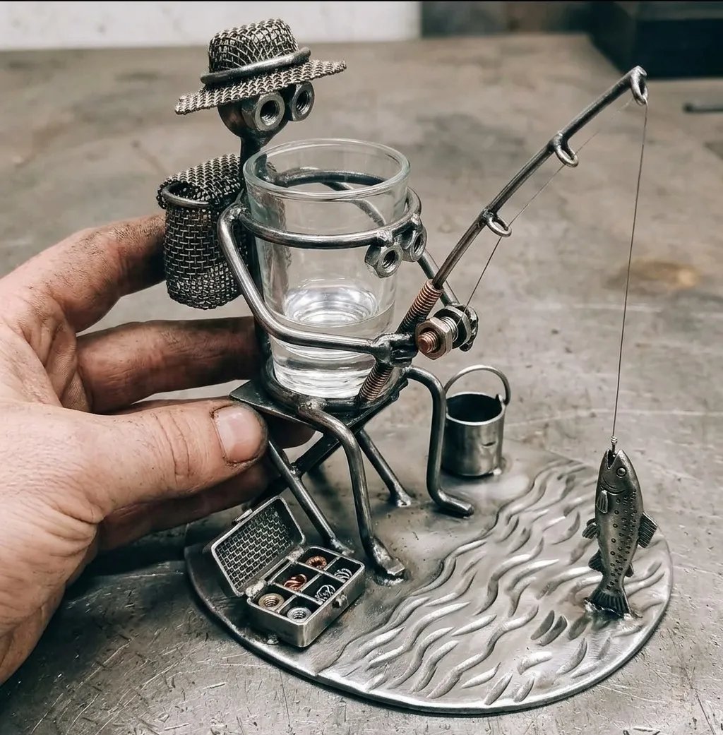 🔥Hot Sales 49% OFF - 🎣Fishing Buddy Shot Glass Holder
