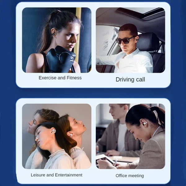 🔥2023 HOT SALE🔥Wireless Ear Clip Bone Conduction Headphones⭐⭐⭐⭐⭐（5/5）