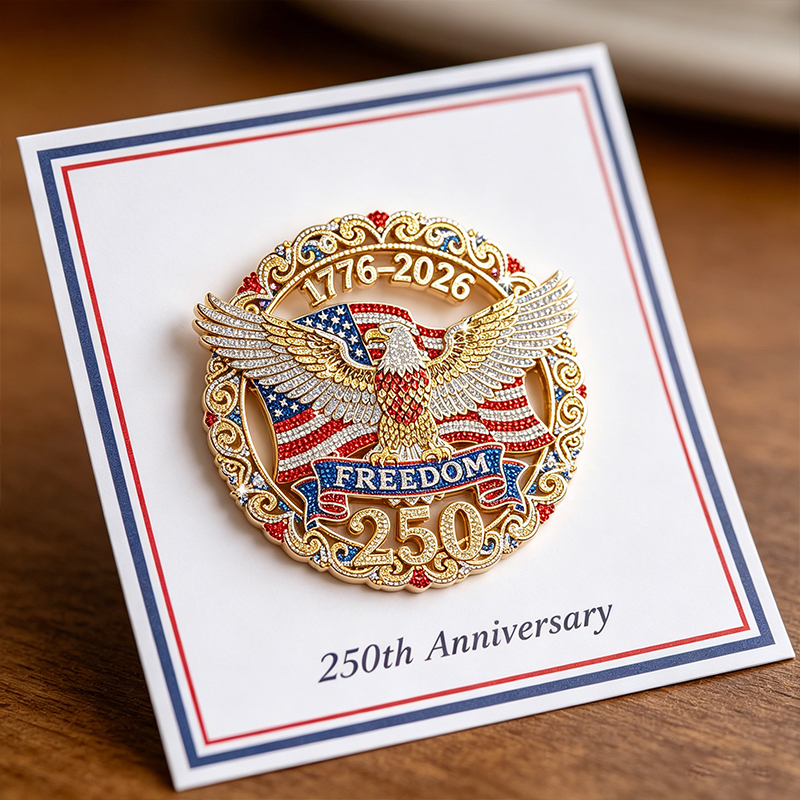 🏆Flash Sale 60% OFF - US 250th Anniversary Enamel Brooch Pin