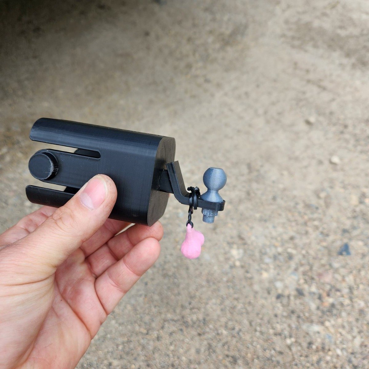 3D Funny Trailer Hitch Cover