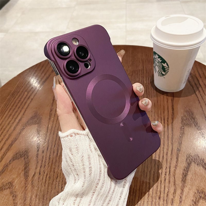 🎁💝2024 Valentine’s Day Gifts - Frameless Matte Ultra Thin Magnetic iPhone Case