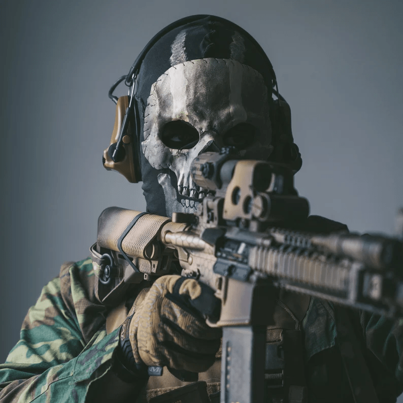 💀COD MWII Ghost Mask 2022