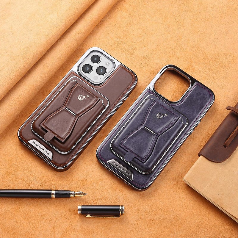 🔥Last Day Promotion 50% OFF🔥 -🤑🤑Luxurious Leather Magnetic iPhone Case with Removal Card Holder