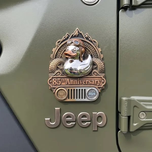 🔥Last Day 49% OFF - 🚗🦆 Rubber Duck Badge