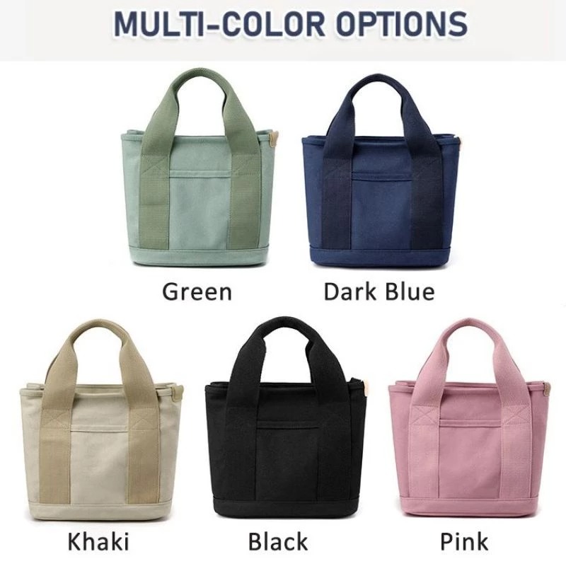 Large capacity multi-pocket handbag