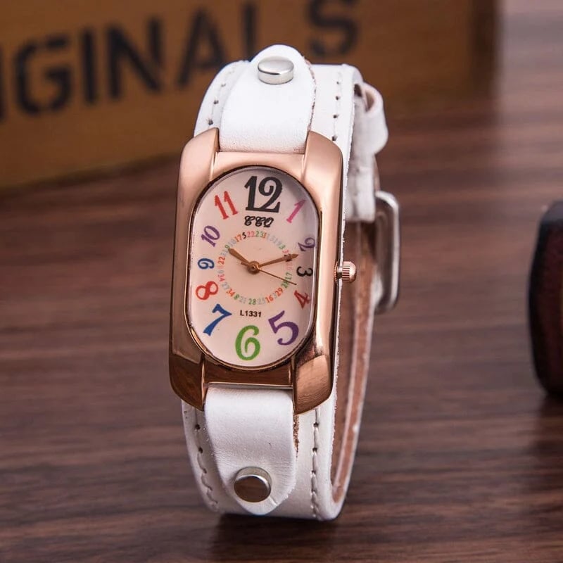 🔥Last Day Promotion 50% OFF🔥 -Vintage Leather Quartz Stone Women's Watch
