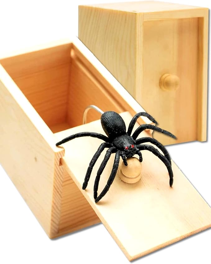🔥Last Day 49% OFF🔥Spider Scare Prank Box