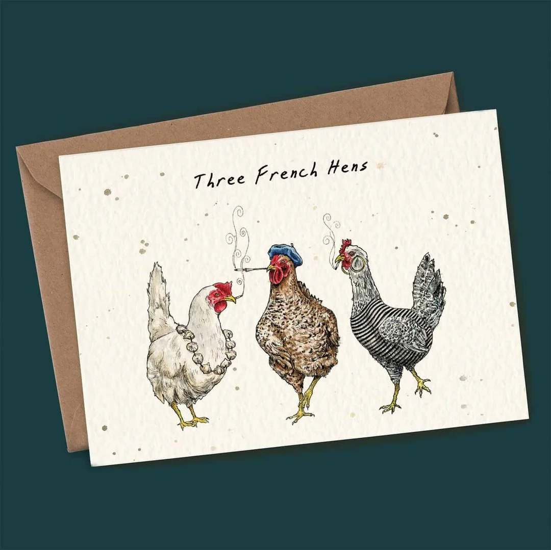 🎁💝2023 CHRISTMAS GIFT - Twelve Days Of Christmas Card Set