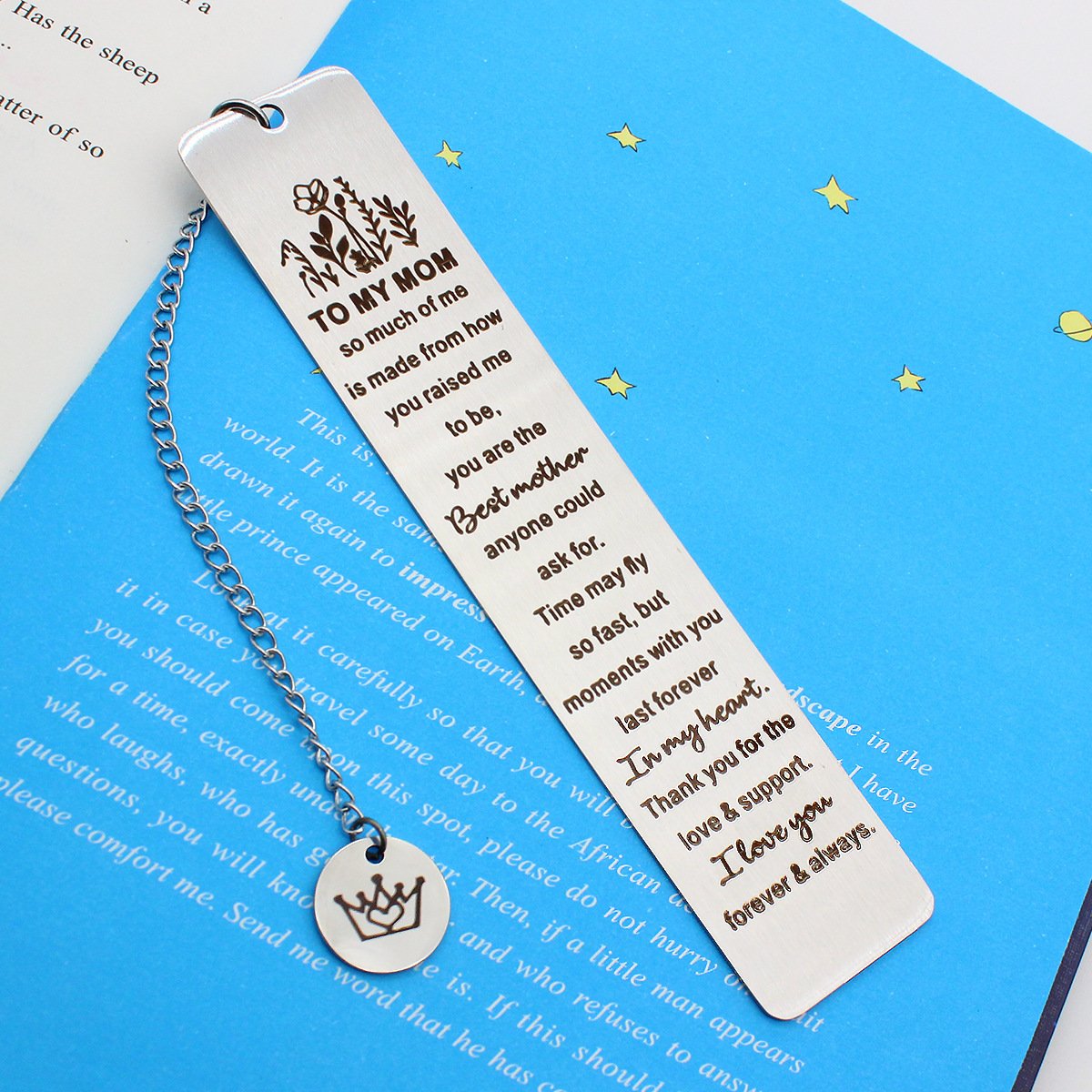 🔥Last Day Promotion 50% OFF🔥 - 👑 A special gift for mom-Crown Bookmark