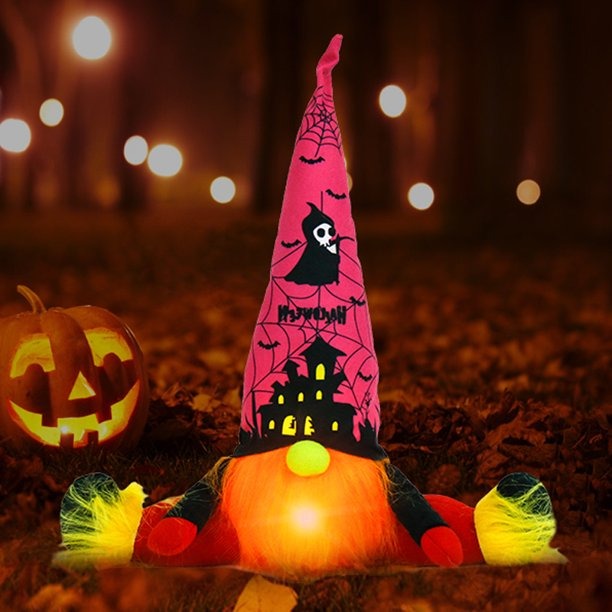 Halloween Plush Gnomes Decoration Handmade Craft Tomte Swedish Gnome