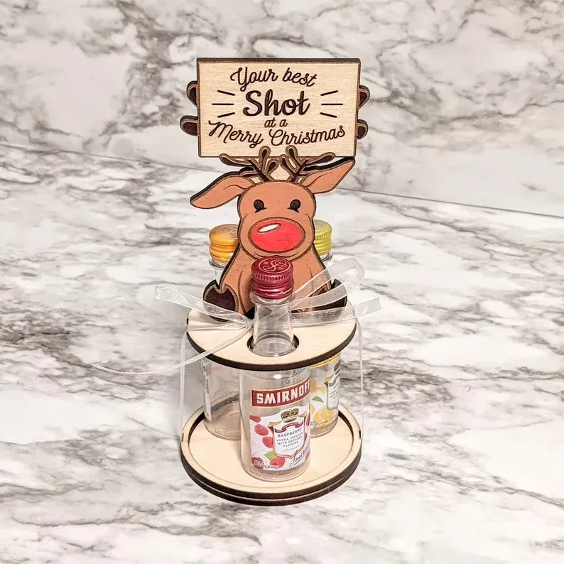 🎄Early Christmas Sale🔥CHRISTMAS MINI WINE BOTTLE HOLDER
