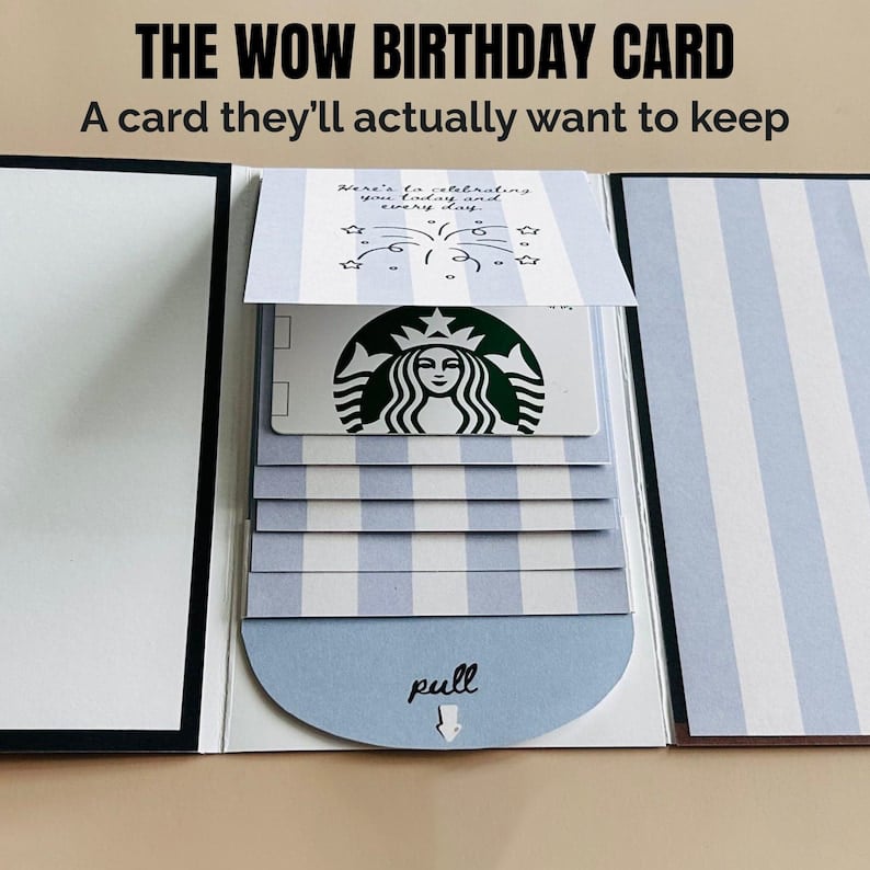 🎄 50K+ SOLD! 🎁✨ Christmas Gift Card Holder Book🎅