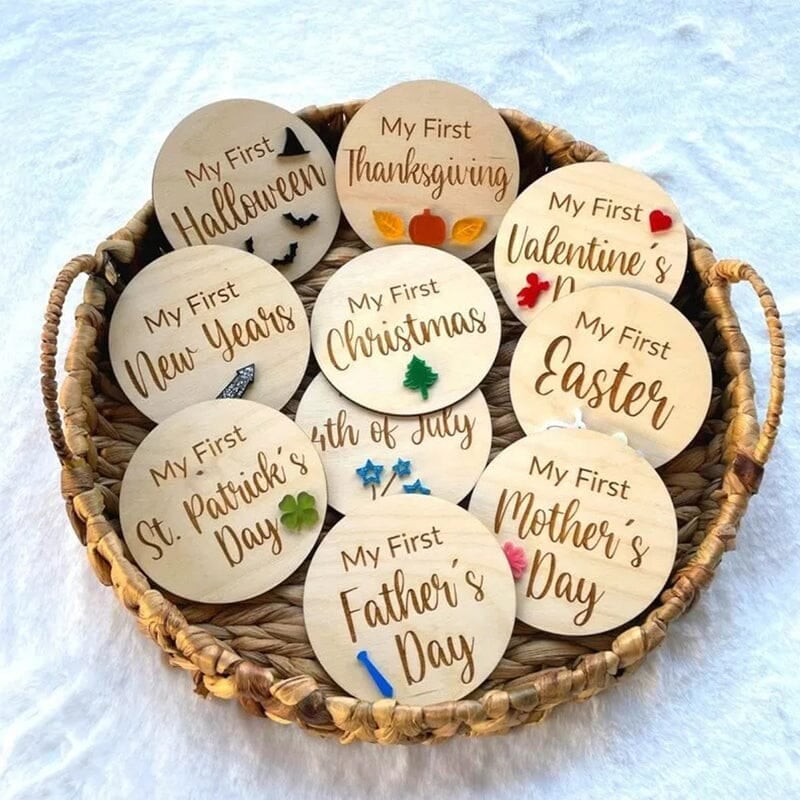 💓Mother's Day 50% OFF👼Baby Milestone Sign Set(10PCS)