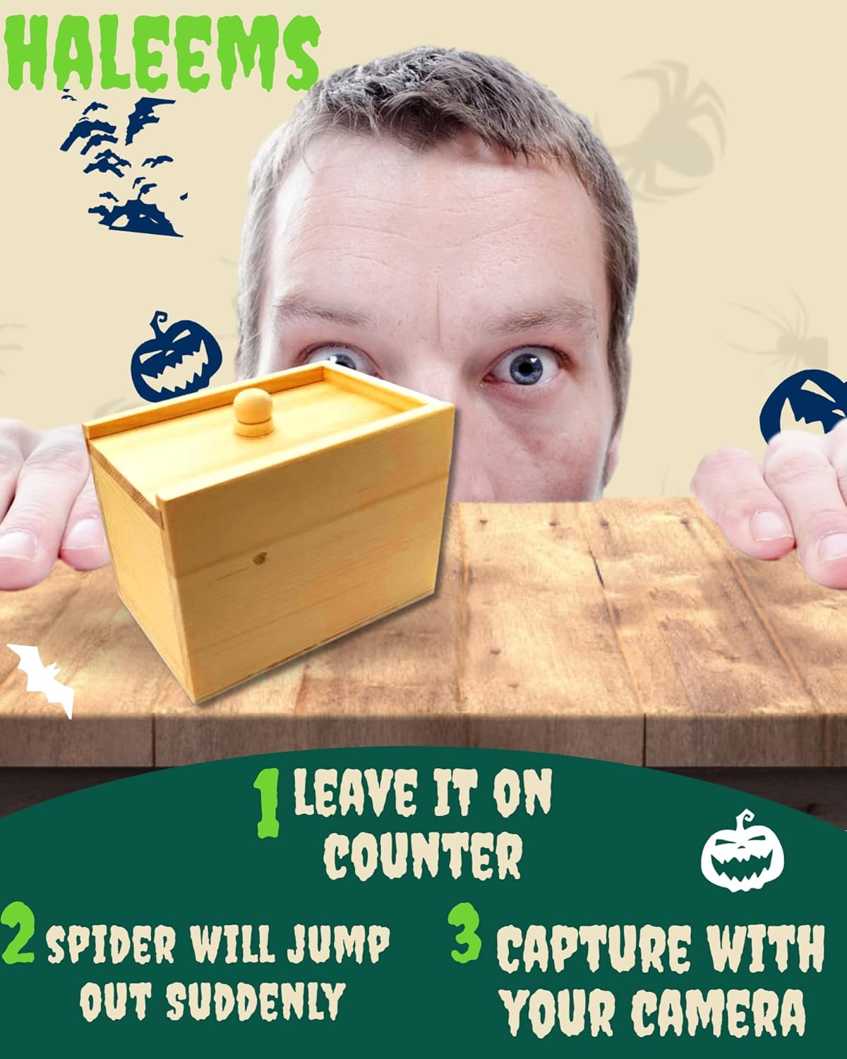 🔥Last Day 49% OFF🔥Spider Scare Prank Box