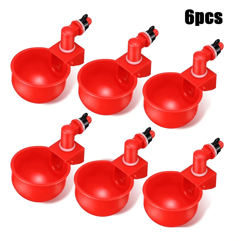 (⚡Flash Sale Today - 50% OFF) 6PCS/SET Automatic Poultry Drinking Bowl