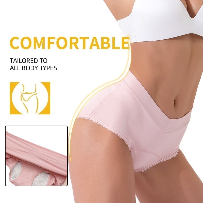 🎉Last Day Buy 3 Get 5-High-waisted Leak Proof Panties