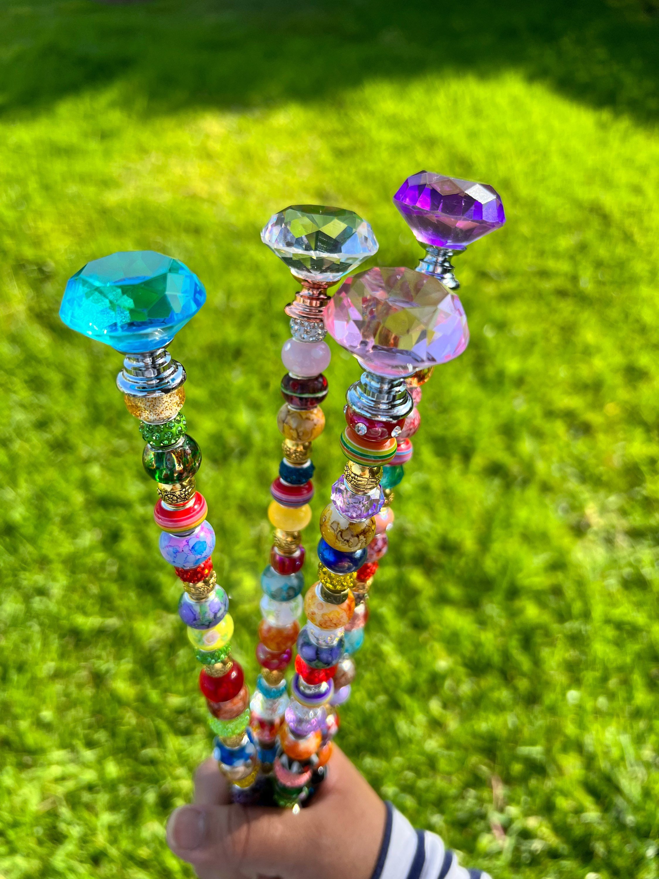 🔥LAST DAY Promotion 49% OFF - Sun Catcher Garden Stakes💎