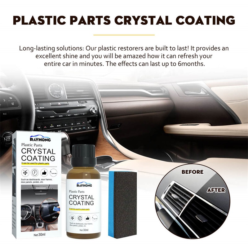 ⚡NEW HOT SALE 50% OFF🔥Auto Plastic Parts Restore Refurbish Agent Car Interior Cleaner