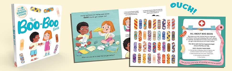 👧👦The Boo-Boo Book🎅Best Christmas Gift for kids