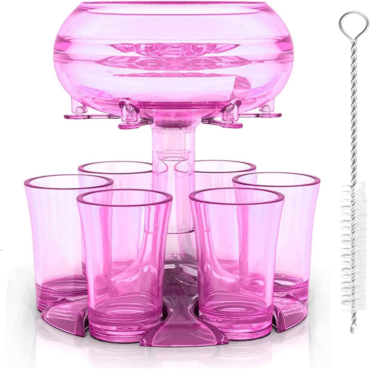 🥂6 Shot Glass Dispenser and Holder
