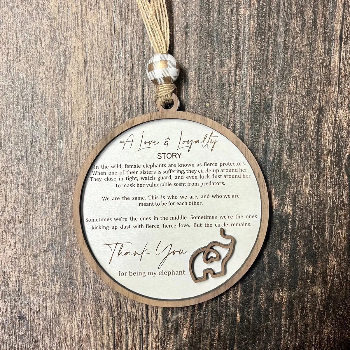 🐘Friendship Elephant Ornament🎁