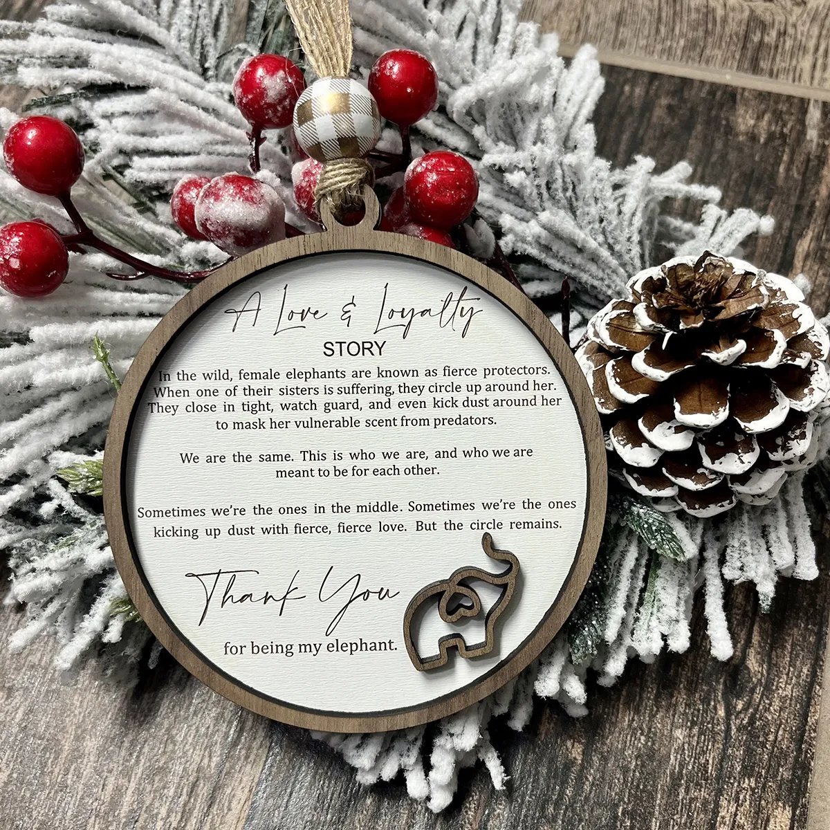 🐘Friendship Elephant Ornament🎁
