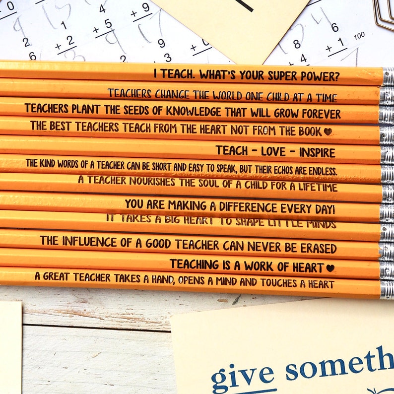 Pencils for teacher✏️(12Pcs)