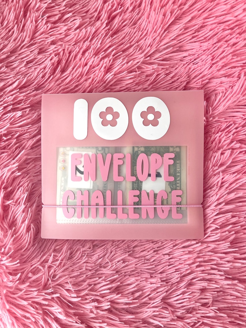 100 Envelope Cash Stuffing Savings Challenge Binder
