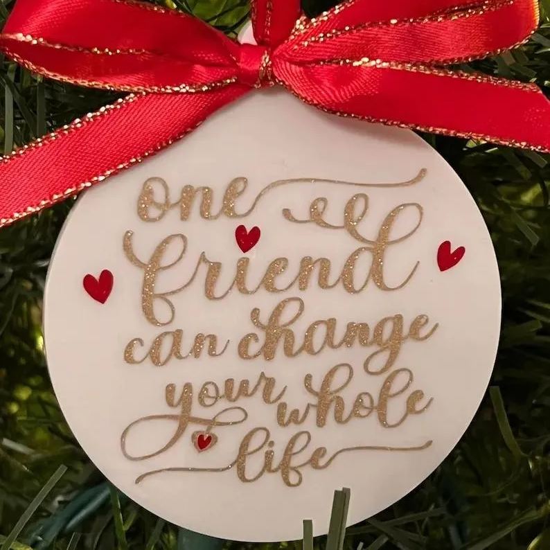 🔥Christmas Pre - Sale 80% OFF!!🔥 - 💕 Meaningful Ornament Gift For Friends