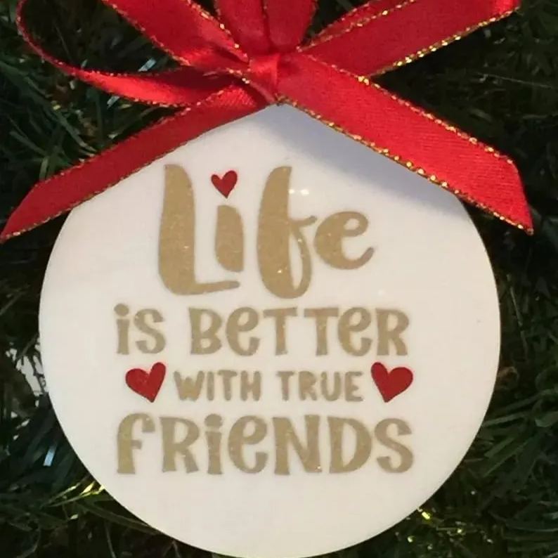 🔥Christmas Pre - Sale 80% OFF!!🔥 - 💕 Meaningful Ornament Gift For Friends