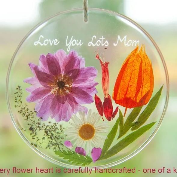 💝Happy Mother's Day🤱Natural dried flower round ornaments🌺