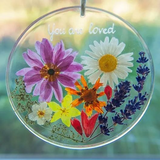 💝Happy Mother's Day🤱Natural dried flower round ornaments🌺